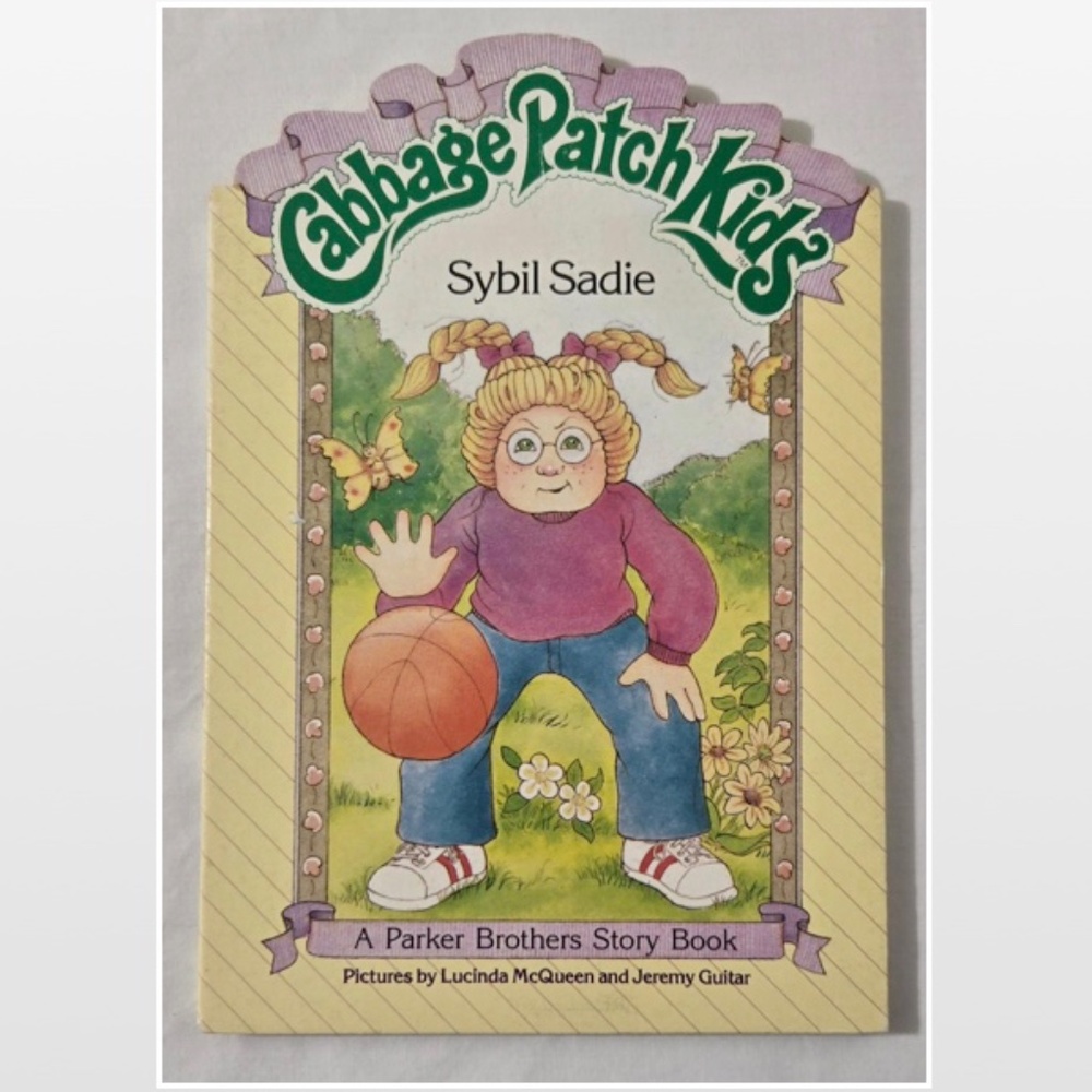 Vintage 80s Parker Brothers “Cabbage Patch Kids” Book Sybil Sadie  Hardcover VTG